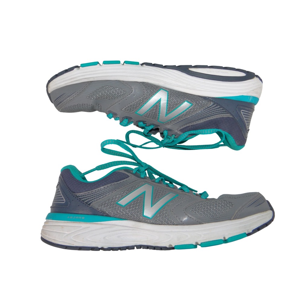 New Balance 560v7 Running Shoes Womens 8.5 Grey Teal Tech Ride W560LG7